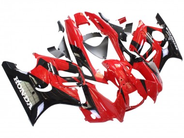 1997-1998 Red Glossy Black Honda CBR600 F3 Motorcycle Fairings Australia