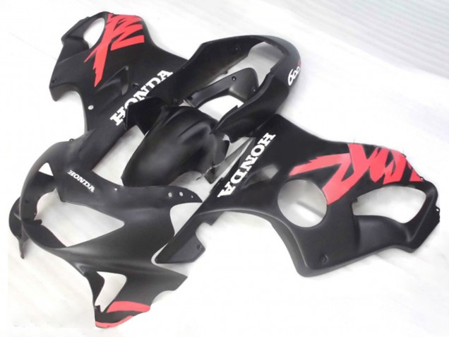 1999-2000 Matte Black Pink Decals Honda CBR600 F4 Motorcycle Fairings Australia
