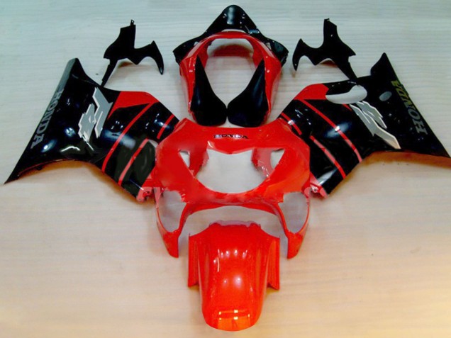 1999-2000 Red Glossy Black Honda CBR600 F4 Motorcycle Fairings Australia