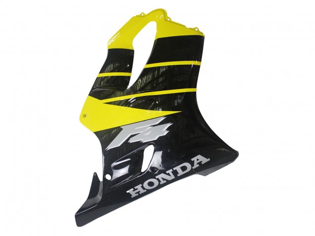 1999-2000 Yellow Glossy Black Honda CBR600 F4 Motorcycle Fairings Australia