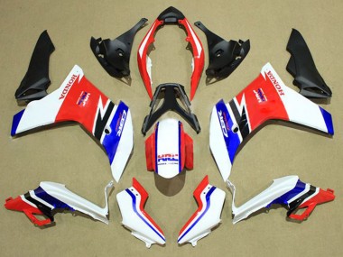 2011-2013 White Red Blue Honda CBR600F Motorcycle Fairings Australia
