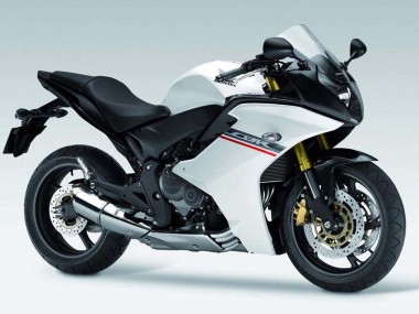 2011-2013 White Grey Honda CBR600F Motorcycle Fairings Australia