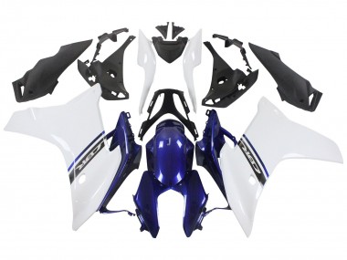 2011-2013 White Blue Honda CBR600F Motorcycle Fairings Australia