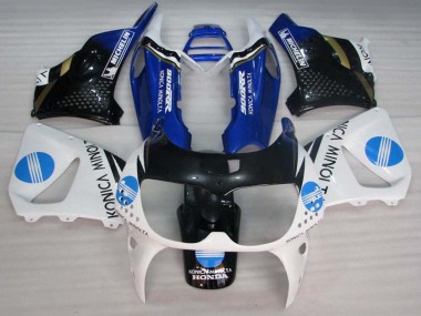 1994-1995 White Blue Glossy Black Konica Minolta Honda CBR900RR 893 Motorcycle Fairings Australia