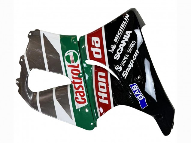 1996-1997 White Green Grey Glossy Black Castrol Honda CBR900RR 893 Motorcycle Fairings Australia