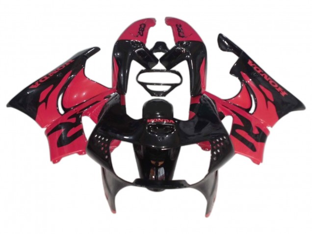 1998-1999 Pink Glossy Black Honda CBR900RR 919 Motorcycle Fairings Australia