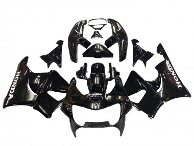 1998-1999 Glossy Black White Decals Honda CBR900RR 919 Motorcycle Fairings Australia