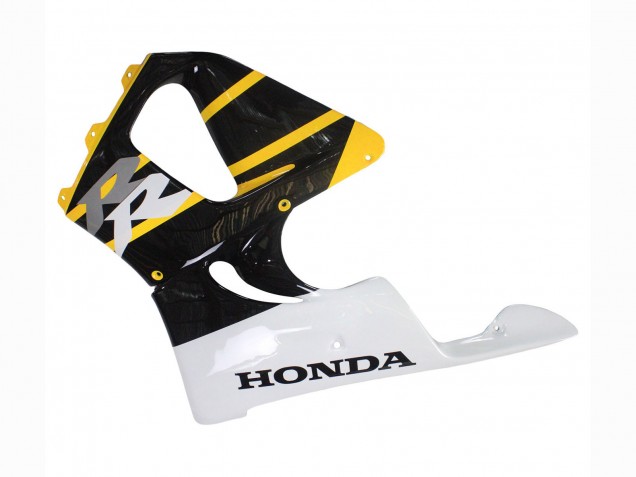 1998-1999 White Yellow Glossy Black Honda CBR900RR 919 Motorcycle Fairings Australia