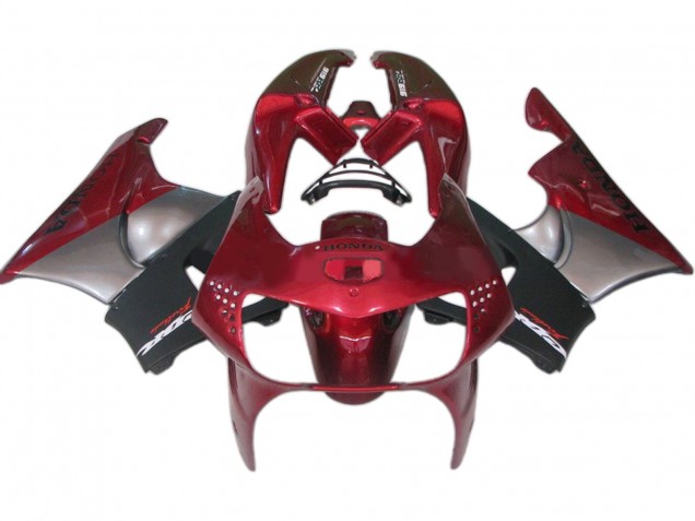 1998-1999 Dark Red Black Grey Honda CBR900RR 919 Motorcycle Fairings Australia