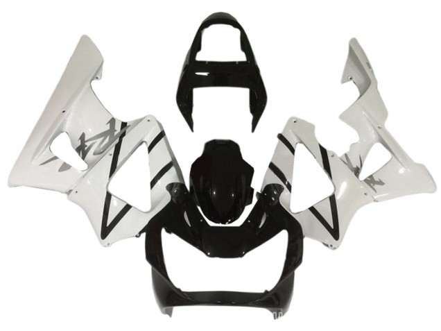 2000-2001 White Glossy Black Honda CBR900RR 929 Motorcycle Fairings Australia