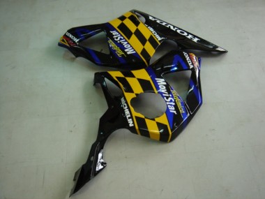 2002-2003 Blue Yellow Glossy Black Telefonica MoviStar Castrol Honda CBR900RR 954 Motorcycle Fairings Australia