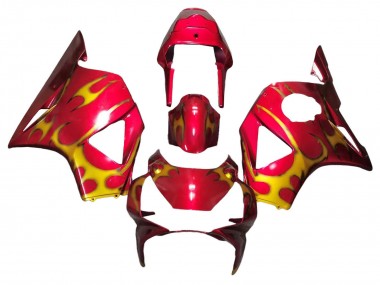 2002-2003 Red Yellow Honda CBR900RR 954 Motorcycle Fairings Australia
