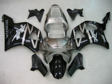 2002-2003 Silver Glossy Black Honda CBR900RR 954 Motorcycle Fairings Australia