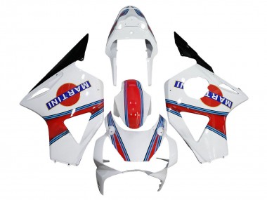 2002-2003 White Red Blue Glossy Black Martini Honda CBR900RR 954 Motorcycle Fairings Australia