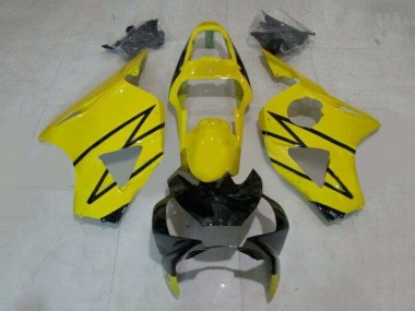 2002-2003 Yellow Glossy Black Honda CBR900RR 954 Motorcycle Fairings Australia