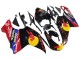 2007-2014 Glossy Black Yellow Blue Red Bull Ducati 848/1098/1198 Motorcycle Fairings Australia