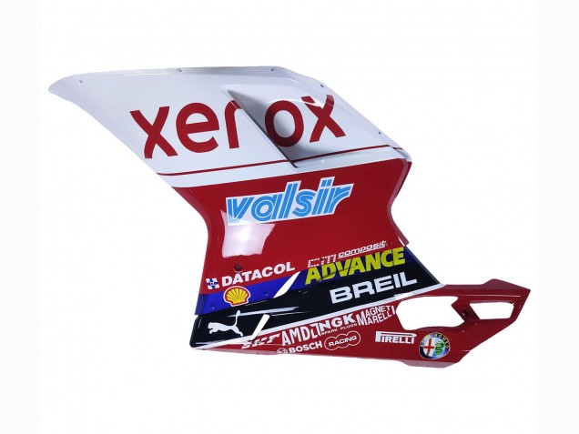 2007-2014 White Red Glossy Black Valsir Xerox Ducati 848/1098/1198 Motorcycle Fairings Australia