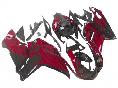 2007-2014 Red Glossy Black Ducati 848 Motorcycle Fairing Australia