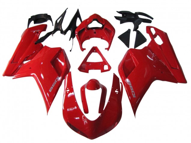 2007-2014 Red Ducati 1098 Motorcycle Fairing Australia