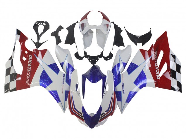 2011-2014 White Blue Red Black Ducati Panigale 899 Motorcycle Fairings Australia