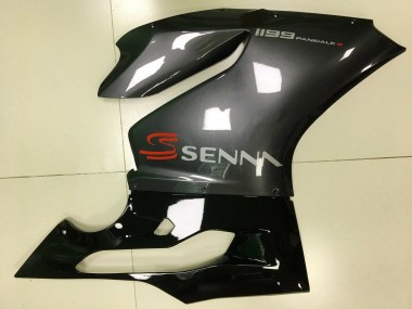 2011-2014 Glossy Black Ducati Panigale 1199 Motorcycle Fairings Australia