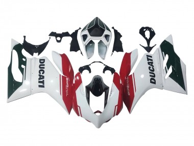 2011-2014 White Red Glossy Black Ducati Panigale 899 Motorcycle Fairings Australia