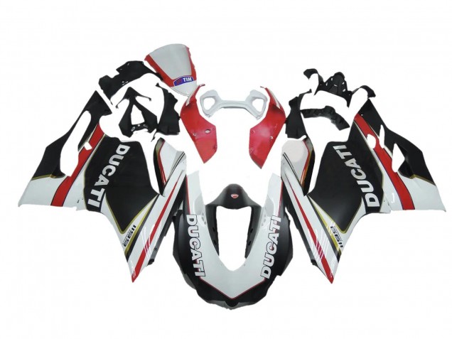 2011-2014 White Red Black Ducati Panigale 1199 Motorcycle Fairings Australia