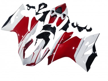 2011-2014 White Red Glossy Black Ducati 1199 Motorcycle Fairings Australia