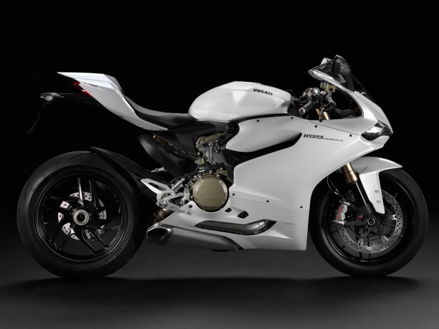 2011-2014 White Ducati 1199 Motorcycle Fairings Australia