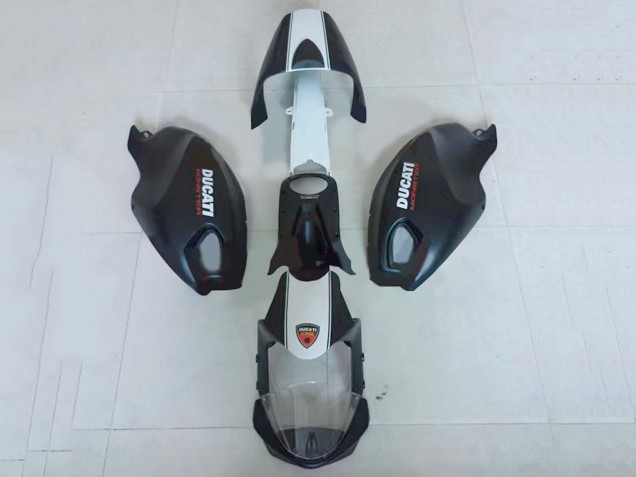 2008-2012 White Matte Black Ducati Monster 696 796 1100 1100S Motorcycle Fairings Australia