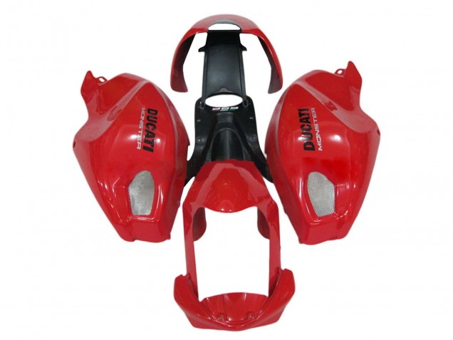 2008-2012 Red Ducati Monster 696 796 1100 1100S Motorcycle Fairing Australia