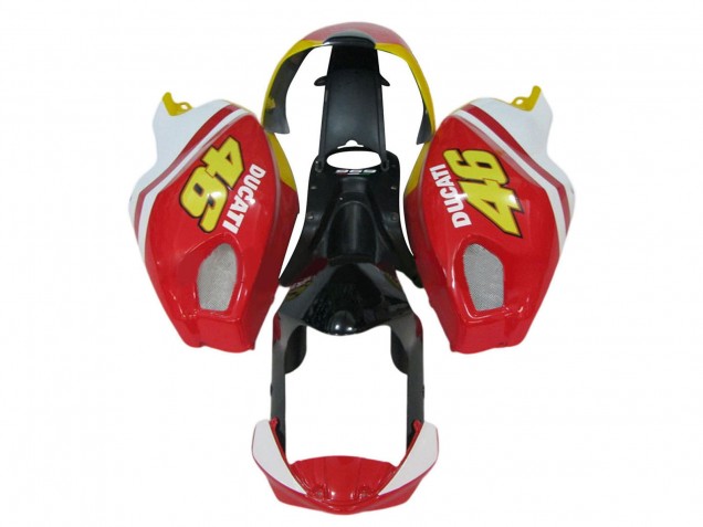 2008-2012 White Red Glossy Black Yellow 46 Ducati Monster 696 796 1100 1100S Motorcycle Fairings Australia