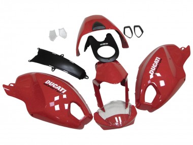 2008-2012 Red White Ducati Monster 696 796 1100 1100S Motorcycle Fairings Australia