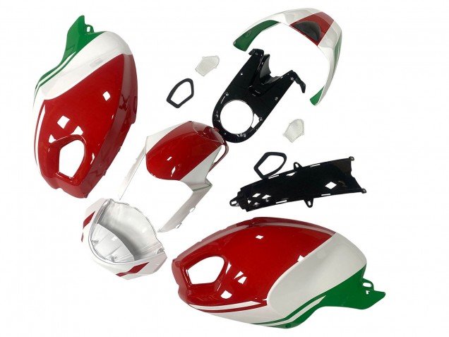 2008-2012 White Red Green Ducati Monster 696 796 1100 1100S Motorcycle Fairing Australia