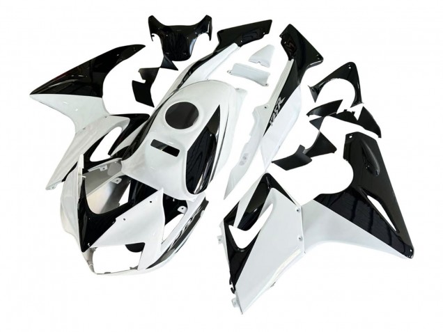 2002-2006 White Glossy Black Honda CBR125R Motorcycle Fairings Australia