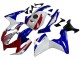 2002-2006 White Blue Red Honda CBR125R Motorcycle Fairings Australia