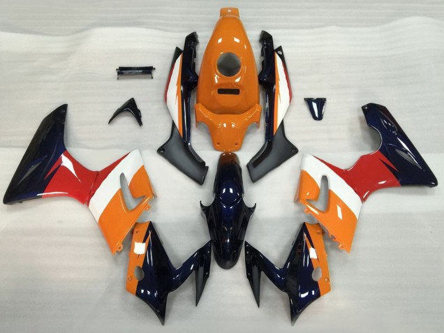 2002-2006 Orange White Red Glossy Black Honda CBR125R Motorcycle Fairings Australia