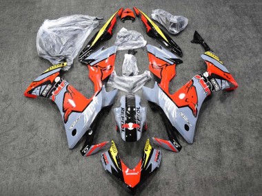 2013-2015 Glossy Nardo Grey Yellow Glossy Black Repsol HRC Red Bull Honda CBR500R Motorcycle Fairings Australia