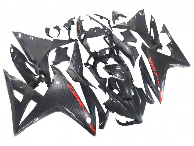 2016-2018 Black Carbon Fiber Red Honda CBR500R Motorcycle Fairings Australia