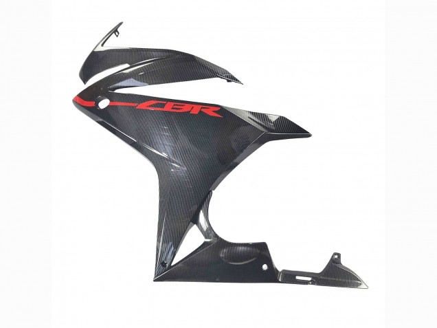 2016-2018 Black Carbon Fiber Red Honda CBR500R Motorcycle Fairings Australia