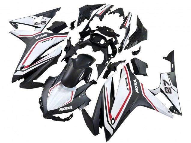 2016-2018 White Red Matte Black Honda CBR500R Motorcycle Fairings Australia