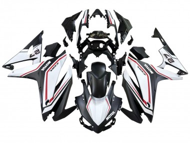 2016-2018 White Red Matte Black Honda CBR500R Motorcycle Fairings Australia
