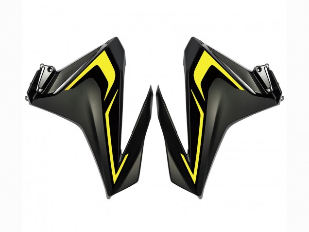 2022-2023 Matte Black Yellow Honda CBR500R Motorcycle Fairings Australia
