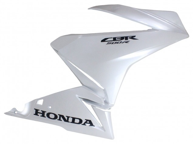 2022-2023 Pearl White Honda CBR500R Motorcycle Fairings Australia