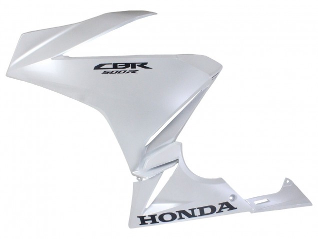 2022-2023 Pearl White Honda CBR500R Motorcycle Fairings Australia