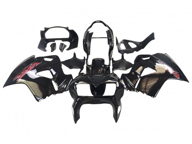 1998-2001 Glossy Black Red Decal Honda VFR 800 Motorcycle Fairings Australia