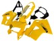 1998-2001 Yellow Honda VFR 800 Motorcycle Fairings Australia