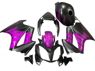 2002-2013 Purple Matte Black Honda VFR 800 Motorcycle Fairings Australia