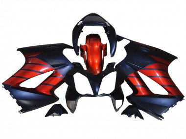 2002-2013 Red Blue Matte Black Honda VFR 800 Motorcycle Fairings Australia