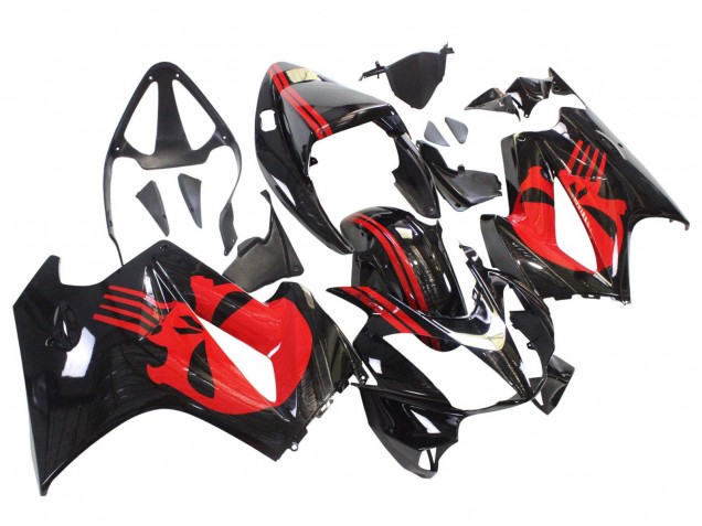 2002-2013 Glossy Black Red Honda VFR 800 Motorcycle Fairings Australia